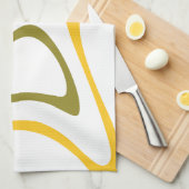 Elegant Wavy Kitchen Handtuch (Viertel Falte)