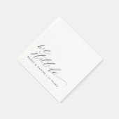 Elegant We Still Do Wedding Anniversary Serviette (Ecke)