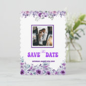 Elegant Wedding 007 von Nasrin Save the Date (Stehend Vorderseite)