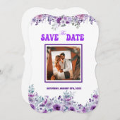 Elegant Wedding 007 von Nasrin Save the Date (Vorne/Hinten)