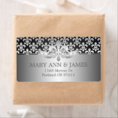 Elegant Wedding Address Lilie Black (Insitu)