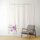 Elegant Wedding Announcement Wandteppich (Beispiel)