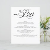 Elegant Wedding Bar (Stehend Vorderseite)