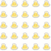 Elegant Wedding Bells Kiss-Cut Sticker (Vorderseite)