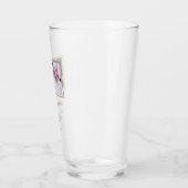 Elegant Wedding Danke Foto Glas (Links)