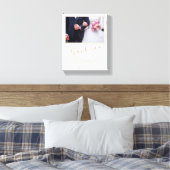 Elegant Wedding Danke Foto Leinwanddruck (Insitu (Schlafzimmer))