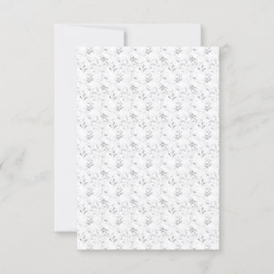 Elegant Wedding Essentials   Sommer und Jahr Einladung