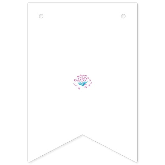 Elegant Wedding Essentials | Sommer und Jahr Wimpelkette (Zweite Fahne)