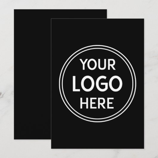 Elegant Wedding Event Personalized Einladung (Vorne/Hinten)