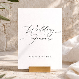  Elegant Wedding Favors Sign Einladung