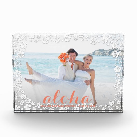 Elegant WEDDING Fotoblock (Vorderseite)