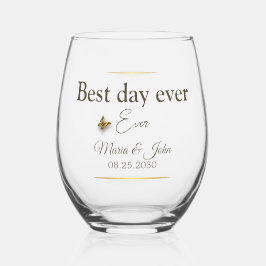 Elegant Wedding Glasses Weinglas Ohne Stiel