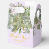 Elegant Wedding Green Eucalyptus Foliage Wedding Geschenkschachtel (Geöffnet)