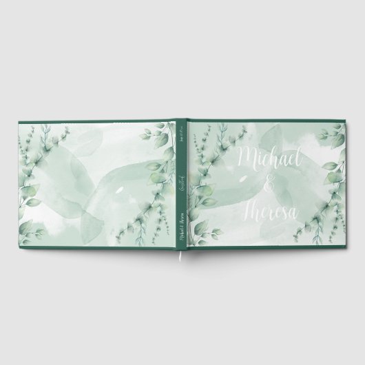 Elegant Wedding Guest Book Gästebuch (Voll)