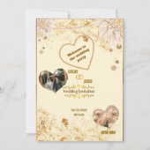 Elegant Wedding Invitation (Vorderseite)