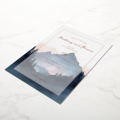 Elegant Wedding Invitation Card Folieneinladung (Gedreht)