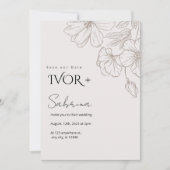 Elegant Wedding Invitation Card TemplateInvitation Einladung (Vorderseite)