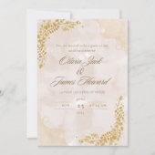 Elegant Wedding invitation Einladung (Vorderseite)