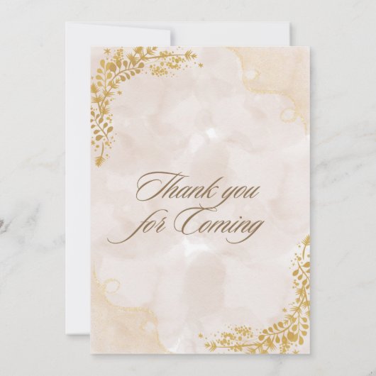 Elegant Wedding invitation Einladung (Rückseite)