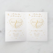 Elegant Wedding Invitation  Karte (Innenseite)
