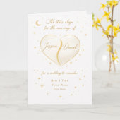 Elegant Wedding Invitation  Karte (Gelbe Blume)