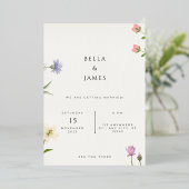 Elegant Wedding Invite | Vorlage bearbeiten (Stehend vorne)