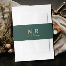 Elegant Wedding Monogram Personalisiert