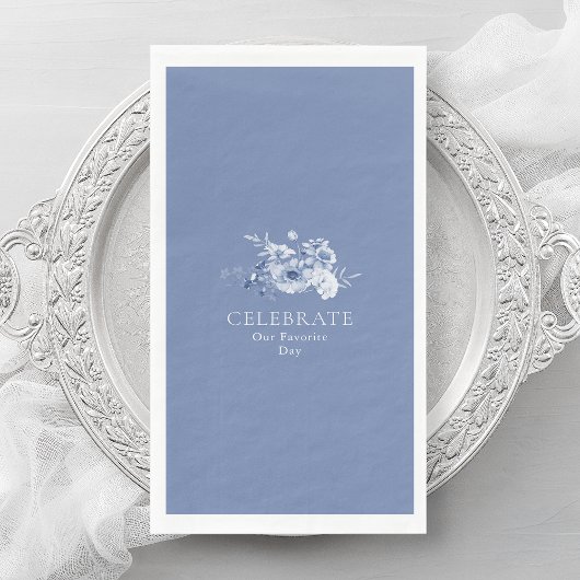 Elegant Wedding Paper Gästetücher - CELEBRATE Serviette