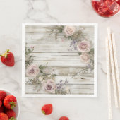 Elegant Wedding Paper Napkin Serviette (Beispiel)