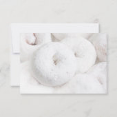 Elegant Wedding Save the Date Ethereal Doughnut (Rückseite)