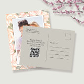 Elegant Wedding Save the Date Foto Postkarte