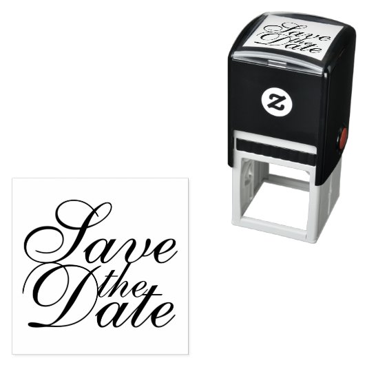 Elegant Wedding Save the Date Permastempel (Beispiel)