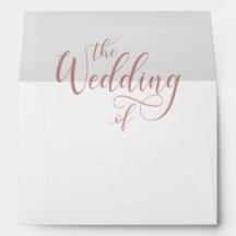 Elegant Wedding Script 12x18 Wedding Envelope