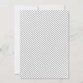 Elegant Wedding Script Ankündigung Datum freihalte (Rückseite)