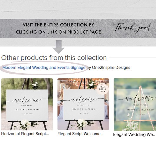 Elegant Wedding Script Calligrafy Tischnummer