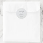 Elegant Wedding Sticker (Tasche)