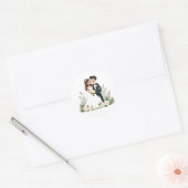 Elegant Wedding Sticker (Umschlag)