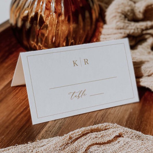 Elegant Wedding Table Platzkarte Escort K221