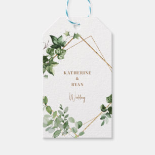 Elegant Wedding Vielen Dank Geschenkanhänger