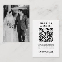 Elegant Wedding Website | UAWG QR-Code-Foto