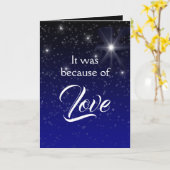 Elegant wegen des Liebescripture-Weihnachten Karte (Gelbe Blume)