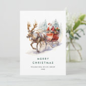 Elegant Weihnachten (Stehend Vorderseite)