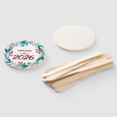 Elegant Welcome to 2026 - Festivals Laurel Wreath Fächer (Non-assembled)