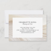 Elegant, Wellen, Salon, Gutschein, Geschenkgutsche (Rückseite)