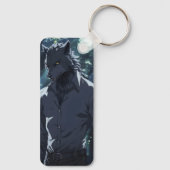 Elegant Werewolf Anime Schlüsselanhänger (Rückseite)