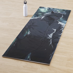 Elegant Werewolf Anime Yogamatte