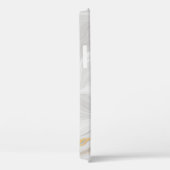Elegant White And Gold Marble Case-Mate iPhone Hülle (Rückseite / Rechts)