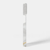 Elegant White And Gold Marble iPhone Hülle (Rechte Seite)