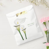 Elegant White Calla Lilies Wedding Geschenktütchen (Versiegelt)