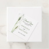 Elegant White Calla Lily Blume Blumenbeweis Vielen Geschenkanhänger (Beispiel)